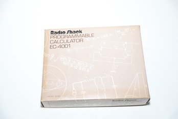 RadioShack Programmable Calculator