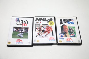 EA Sports Games Lot Of 3 Sega