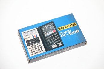 Casio Data Bank