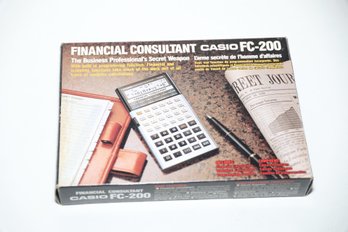 Casio FC-200 Financial Consultant