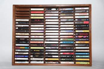 Cassette Tapes And Holder