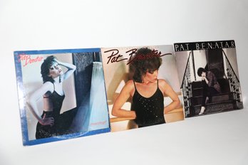 Pat Benatar Records Lot Of 3