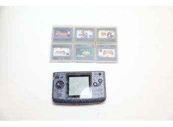 SNK Neogeo Pocket With Games