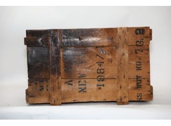 Antique Wooden Crate