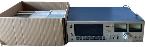 Technics By Panasonic Stereo Cassette Deck & Cassettes