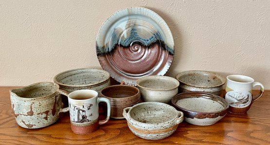 Assorted Handmade Pottery