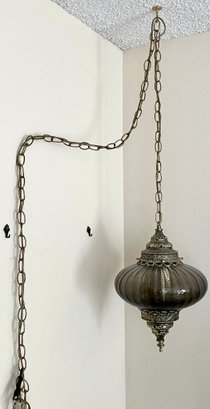 Gorgeous Mid Century Swag Lamp