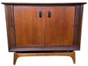 Lovely Mid Century Solid Wood Cabinet