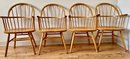 4 Matching Windsor Chairs