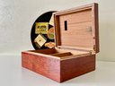 Large Wood Box (humidor?) And Vintage German Tray