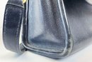 2 Vintage Coach Purses - Soft Blue Suede & Black Leather