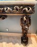 Gorgeous Ornate Entryway Table With Beautiful Marble Top