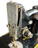 Vintage Singer Featherweight Sewing Machine With Carrying Case And Accessories