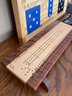 Wooden Game Boards, Marbles, Dominos, & More
