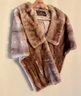 Vintage Fur Shawl By Furs By Mannis, Hollywood CA