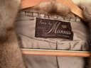 Vintage Fur Shawl By Furs By Mannis, Hollywood CA