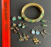 Cabi Bracelet & Colorful Earrings