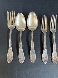 Lot Of 15: Silver Plated Silverware WmA Rodgers A1