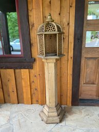 Antique Wooden Lanterns, Asian C. 19th C.