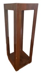 Wood Pedestal