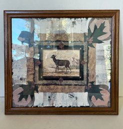 Cute Framed Picture Of The Deer