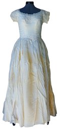 Mid Century Wedding Dress Size Small