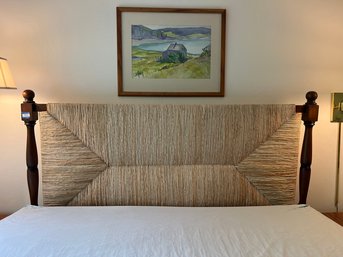 Gorgeous Seagrass Woven Headboard- King