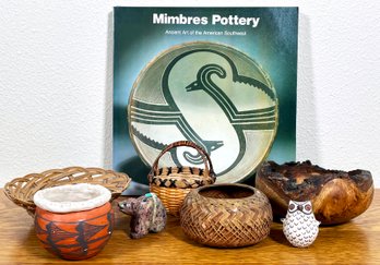 Native American Pottery, Home Dcor & Mimbres Pottery Art Book