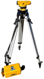 Topcon Builder's Level & Spectra Precision Laser Legs
