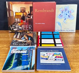 7 Classic Art Books Including Vermeer & Rembrandt