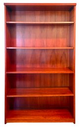 National Office Furniture Cherry Finish Bookshelf