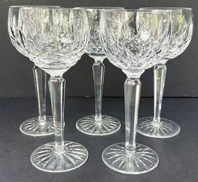 5 Waterford Goblets