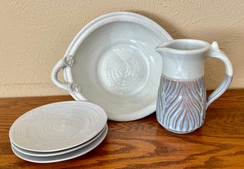 Art Studio Pitcher With Bowl And More