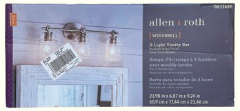 Allen & Roth 'Winsbrell' 3 Light Vanity Bar
