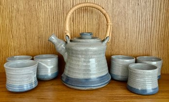 Pretty Art Pottery Tea Set