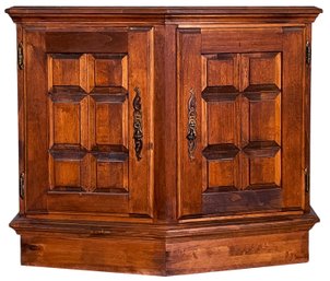 Vintage Carved Wood Cabinet