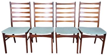 4 Mid Century Danish Dining Chairs