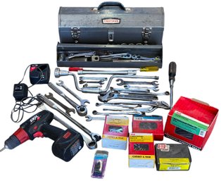 Tools- Skill Cordless Drill, Wrenches, Nails, Toolbox & More!