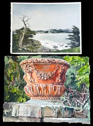 Original Julia Jordon Landscape & Still Life Watercolor Paintings