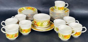 Metlox Vernon Ware Della Robbia Fruit Tea Set