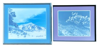 Large Photos Of Boulder Flatirons And Mountain Scene