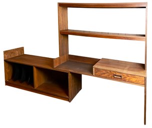 Vintage Entertainment Unit Made In Yugoslavia, Appears To Be Teak