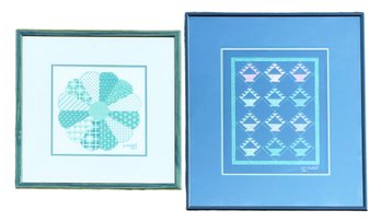 Cross Stitch And Needlepoint In Quilt Patterns By Ann Modahl