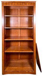 Woodleys Mission Style Bookshelf In Cherry Finish