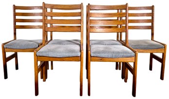 6 Vintage Hippopotamus Dining Chairs