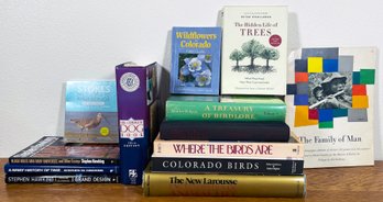 Natural History, Naturalist Writing, And Field Guides Including A Annotated Walden And Bird Song Cd