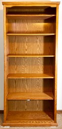 Sophisticated Vintage Solid Wood Bookshelf