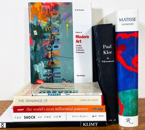 Modern Art Books Including Picasso, Matisse, Klee, & Klimt