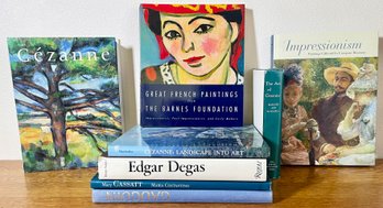 Art Books On French Impressionism Including Degas, Cezanne, Gaugin, & Cassat