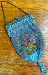 Antique Beaded Handbag - Early 1900s